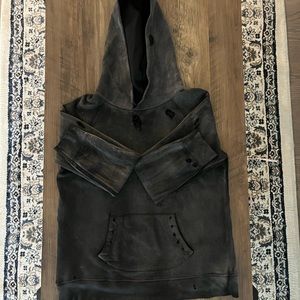 Free People Destroyed Sweatshirt